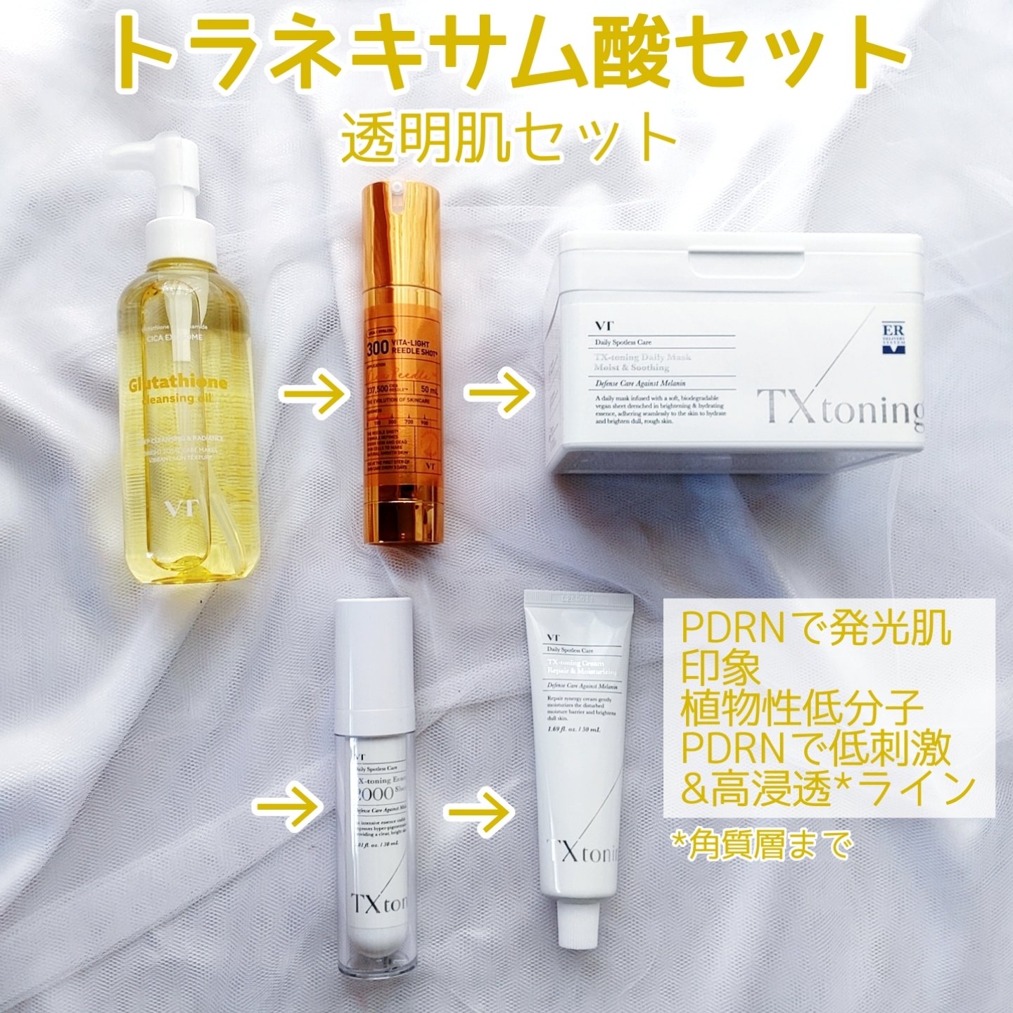 TXトーニングクリーム/VT/フェイスクリームを使ったクチコミ（2枚目）