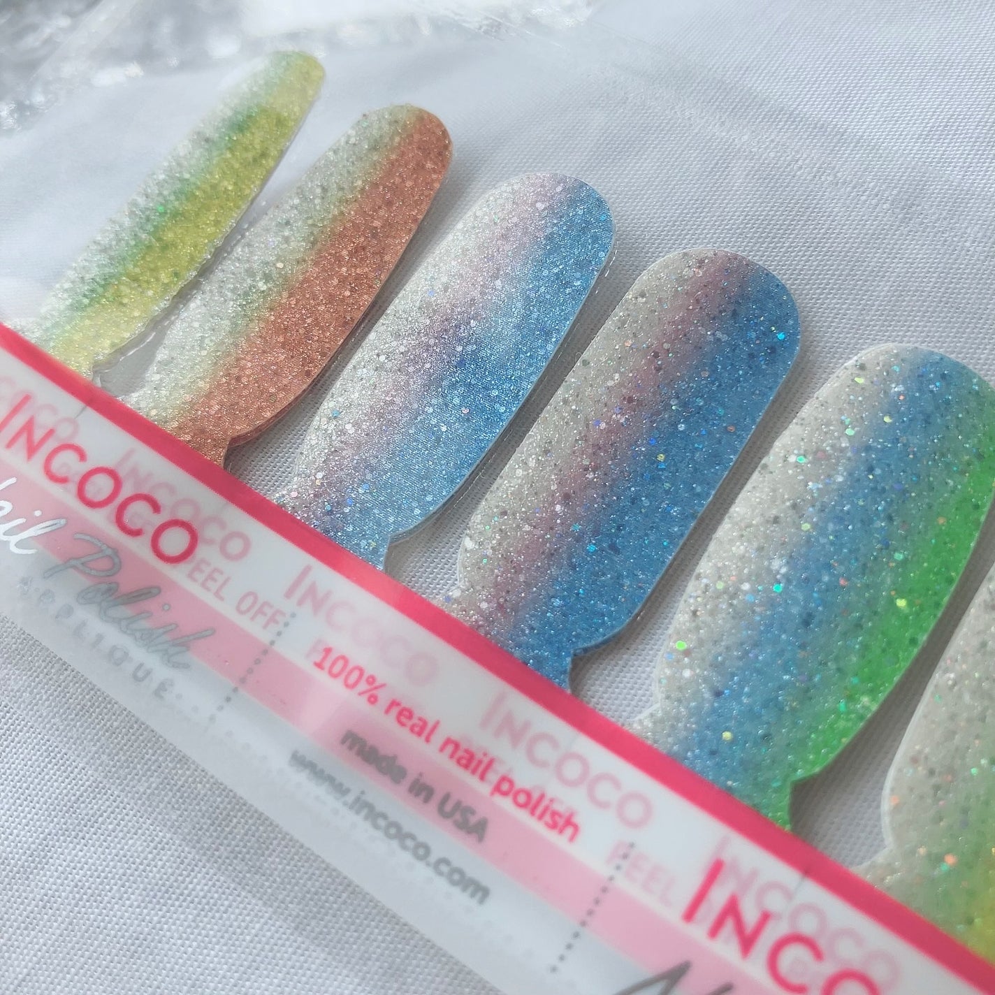 INCOCO インココ マニキュアシート/インココ/ネイルシールを使ったクチコミ(4枚目)