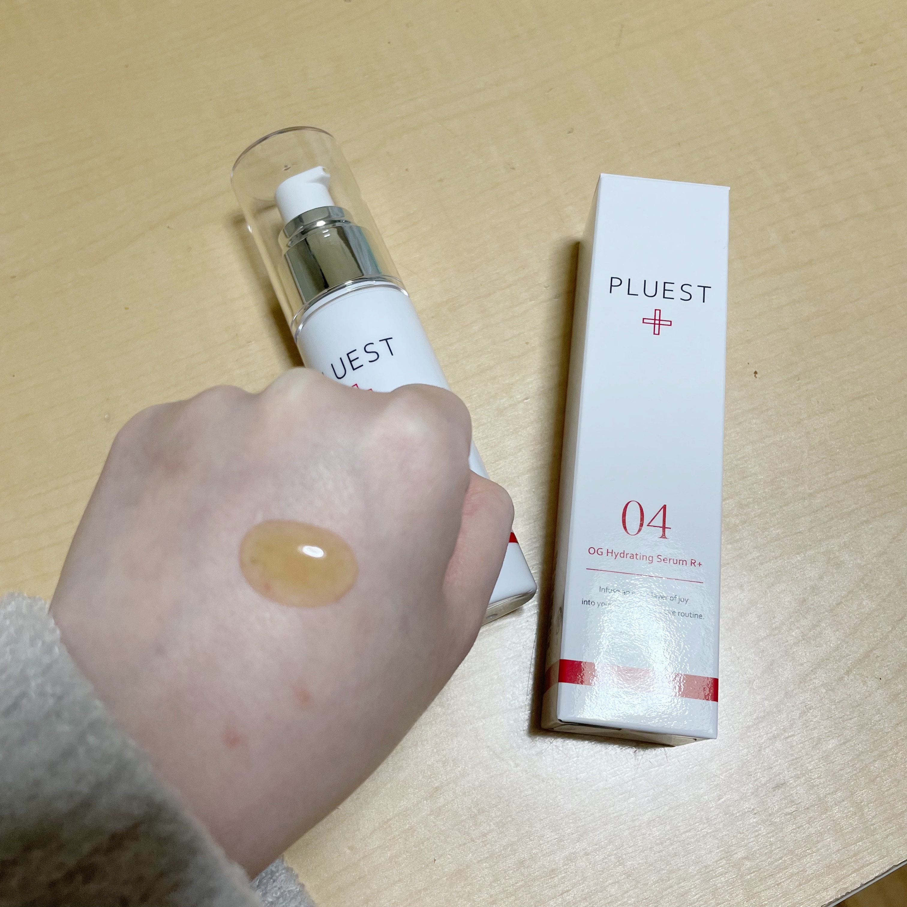 OG Hydrating Serum R+（OGハイドレーティングセラムRプラス） 30ml/PLUEST/美容液を使ったクチコミ（1枚目）