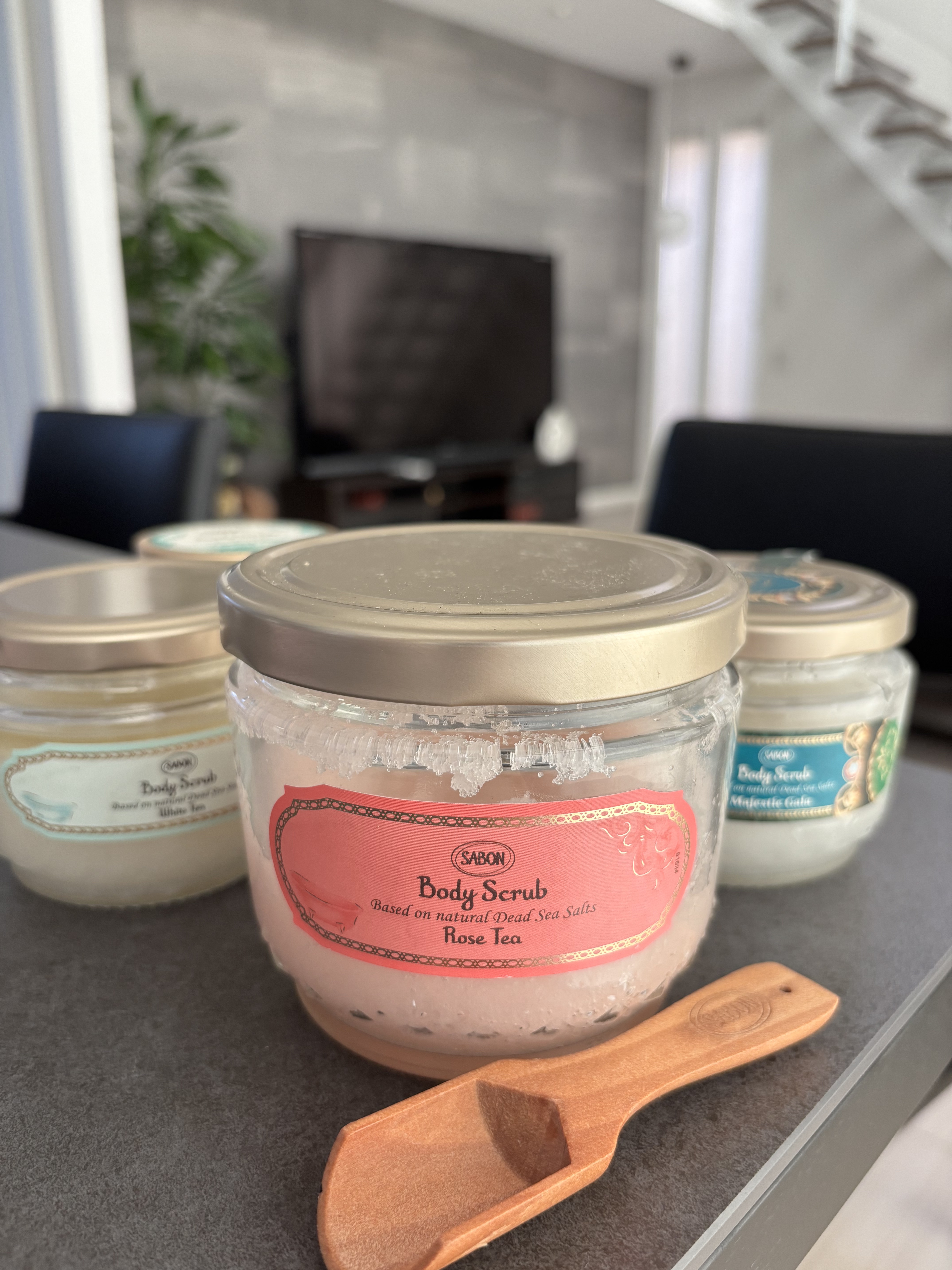 ボディスクラブ ホワイトティー/SABON/ボディスクラブを使ったクチコミ（3枚目）