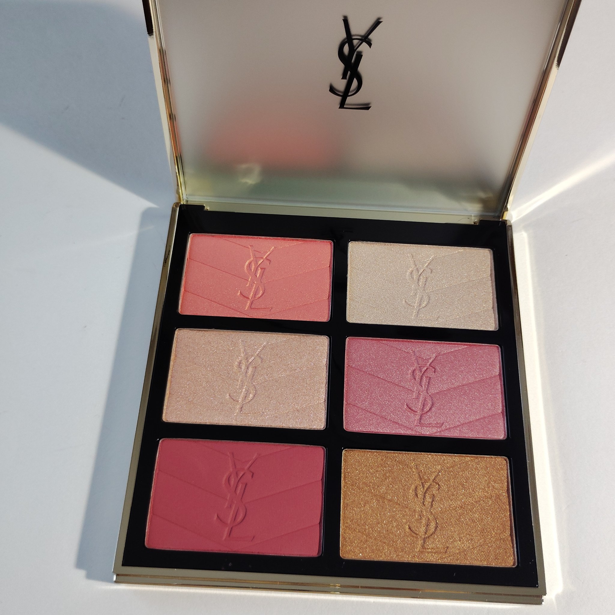 クチュール フェイス パレット/YVES SAINT LAURENT BEAUTE/パウダーチークを使ったクチコミ（1枚目）