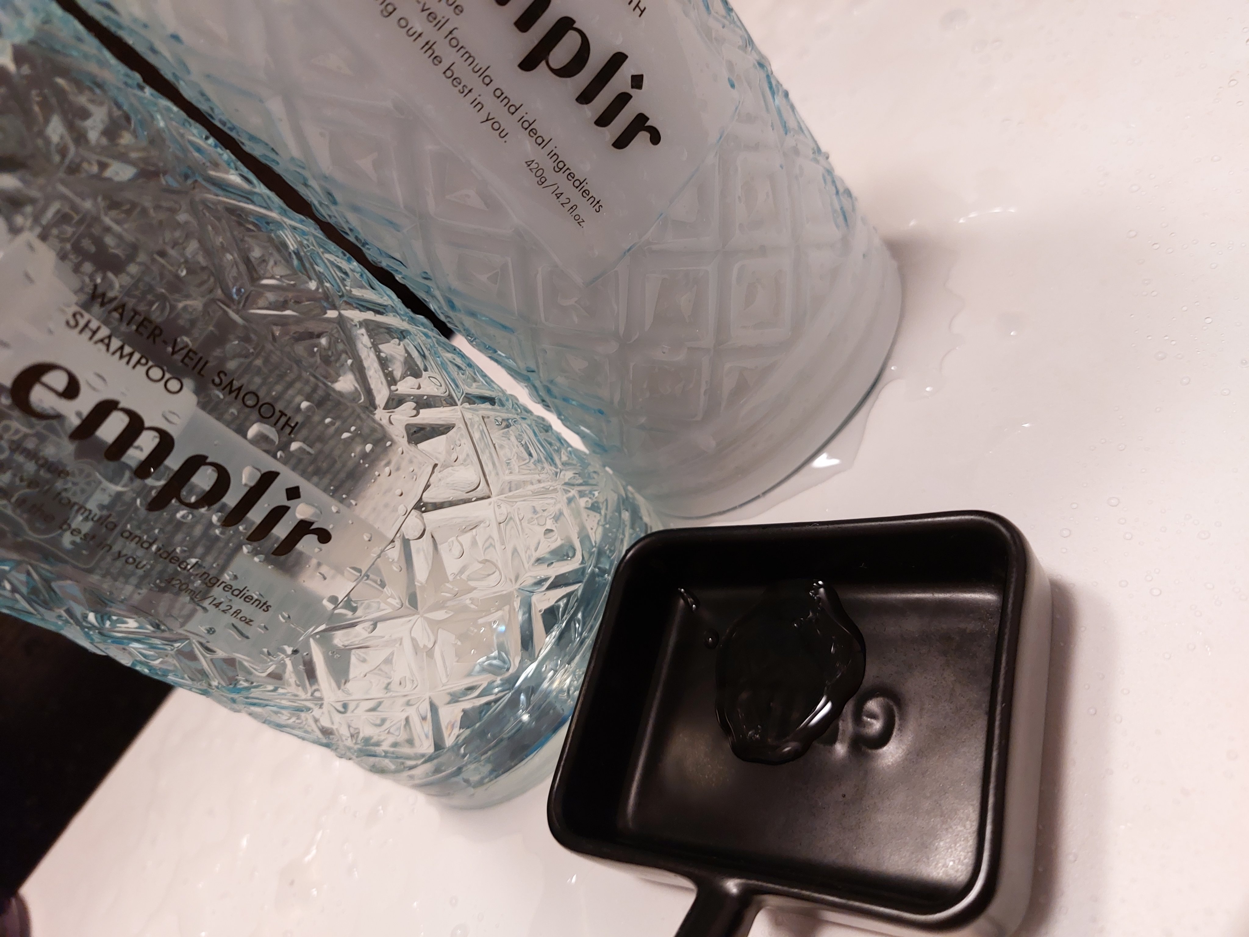 ウォーターベール スムース シャンプー／トリートメント/emplir/市販シャンプーを使ったクチコミ（2枚目）