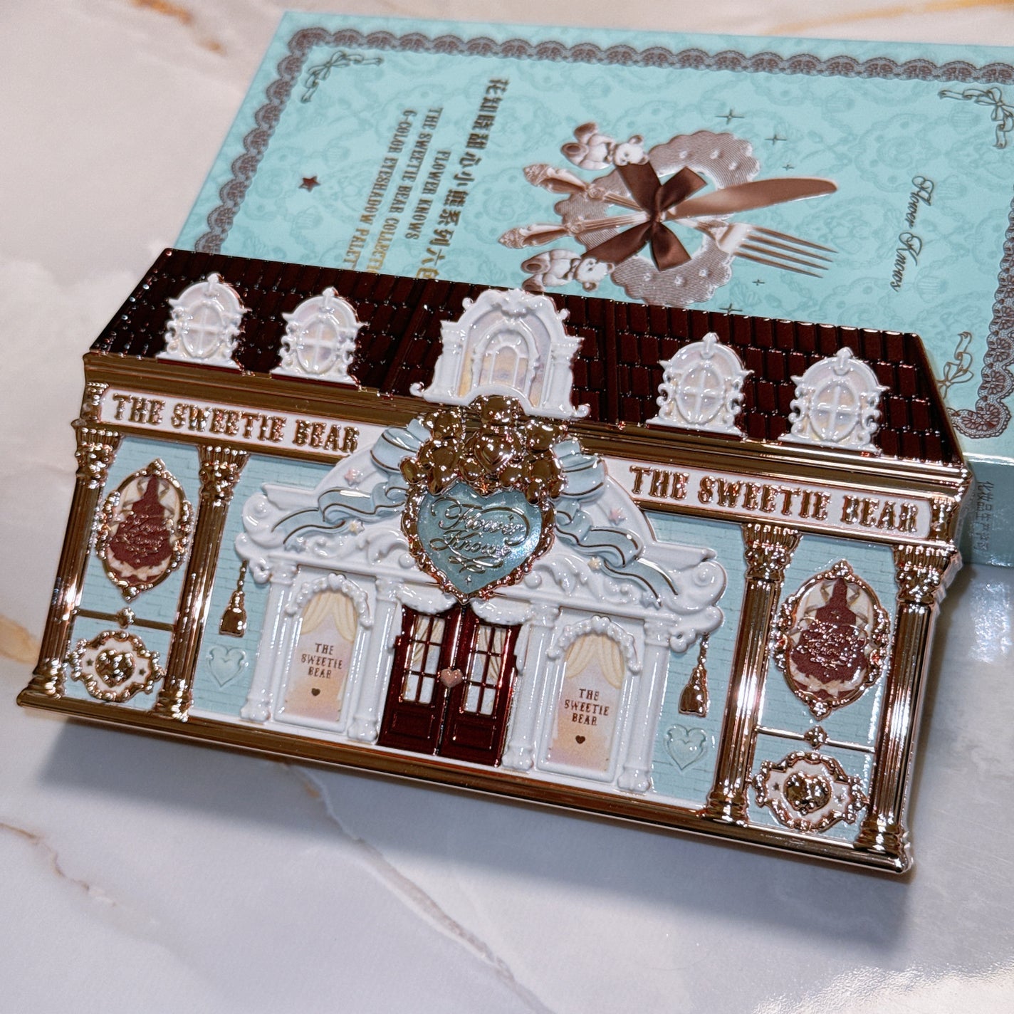 スウィーティーベア コレクション アイシャドウパレット/FlowerKnows/アイシャドウパレットを使ったクチコミ(10枚目)