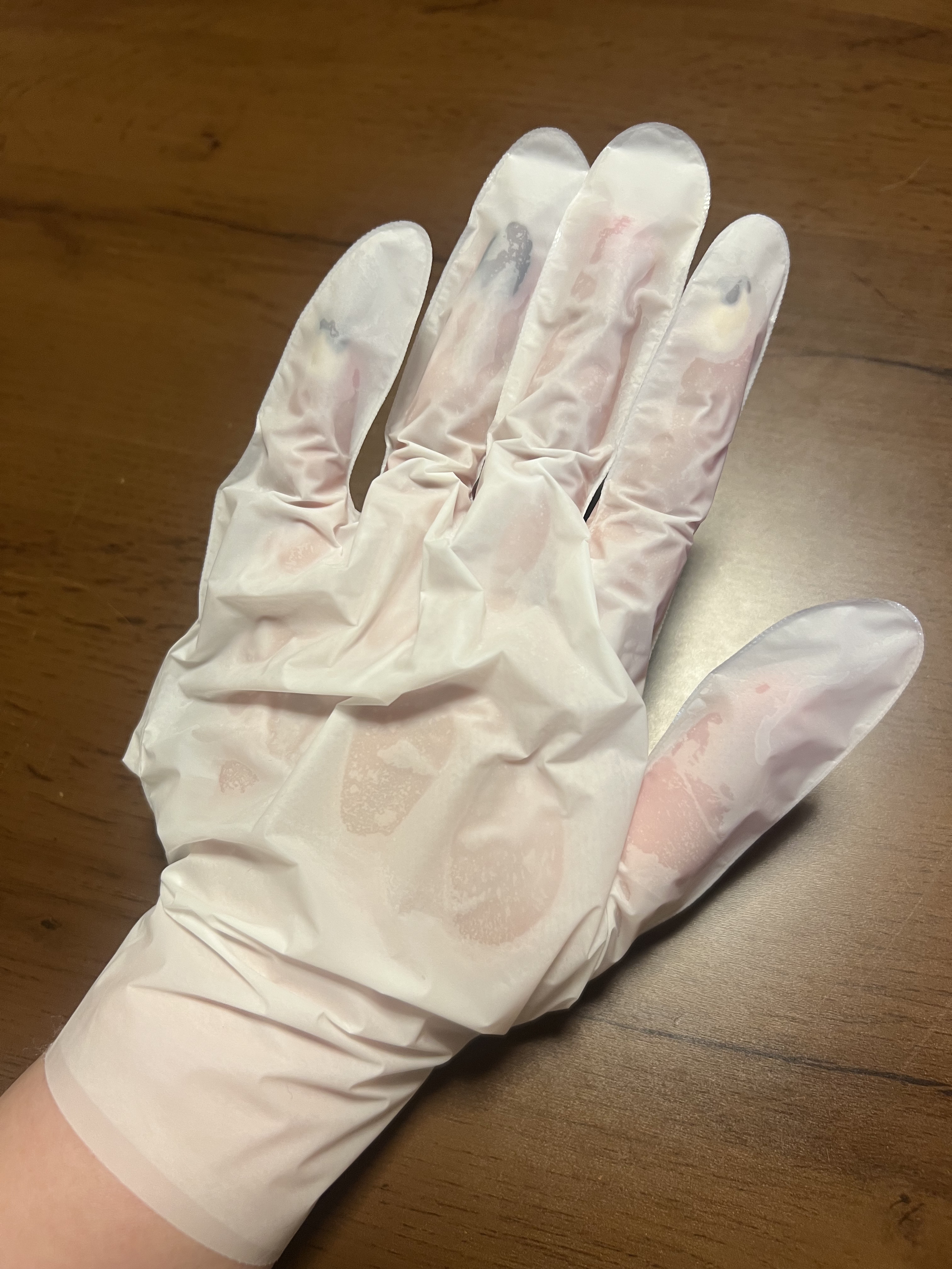 ハンドマスクパック/DAISO/シートマスク・パックを使ったクチコミ（2枚目）