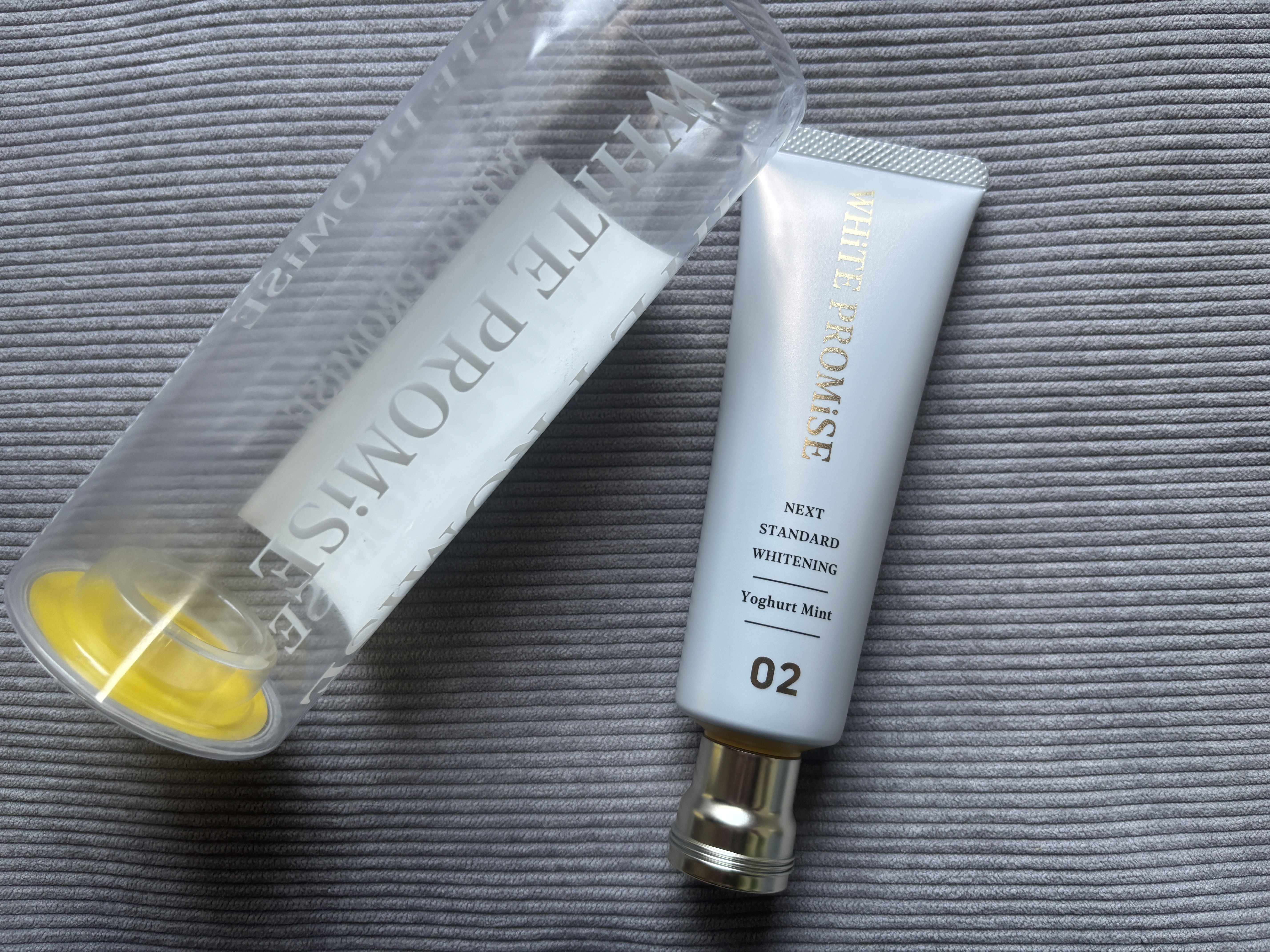 ホワイトプロミス  美白*＋むし歯予防*/WHiTE PROMiSE/歯磨き粉を使ったクチコミ（3枚目）