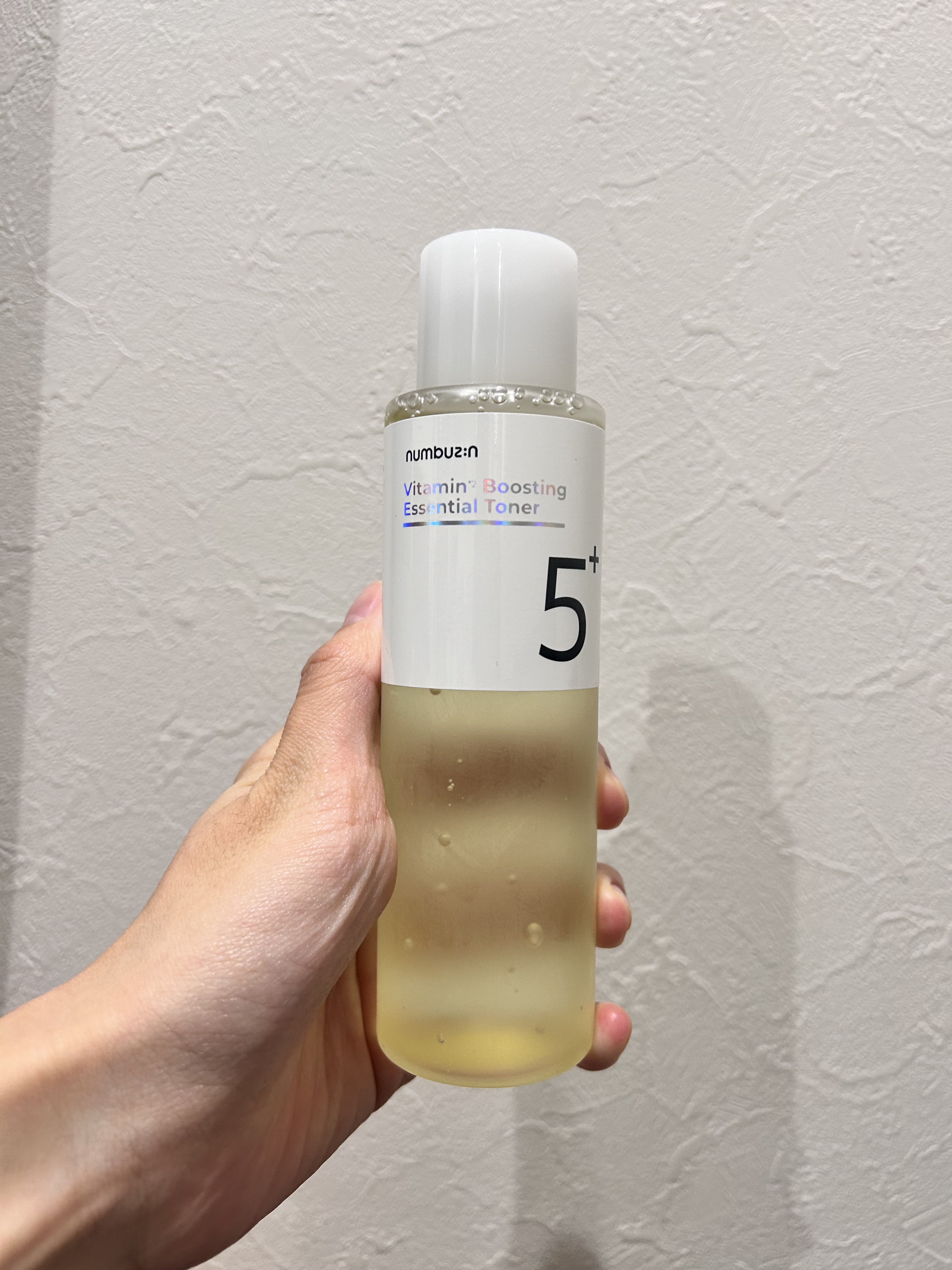 5番 白玉グルタチオンCエッセンシャルトナー/numbuzin/化粧水を使ったクチコミ（2枚目）