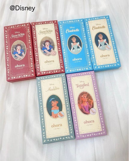 ハンド&ペディキュアセット Disney collection/ohora/ネイルシールを使ったクチコミ(4枚目)