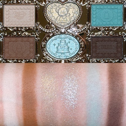 スウィーティーベア コレクション アイシャドウパレット/FlowerKnows/アイシャドウパレットを使ったクチコミ(8枚目)