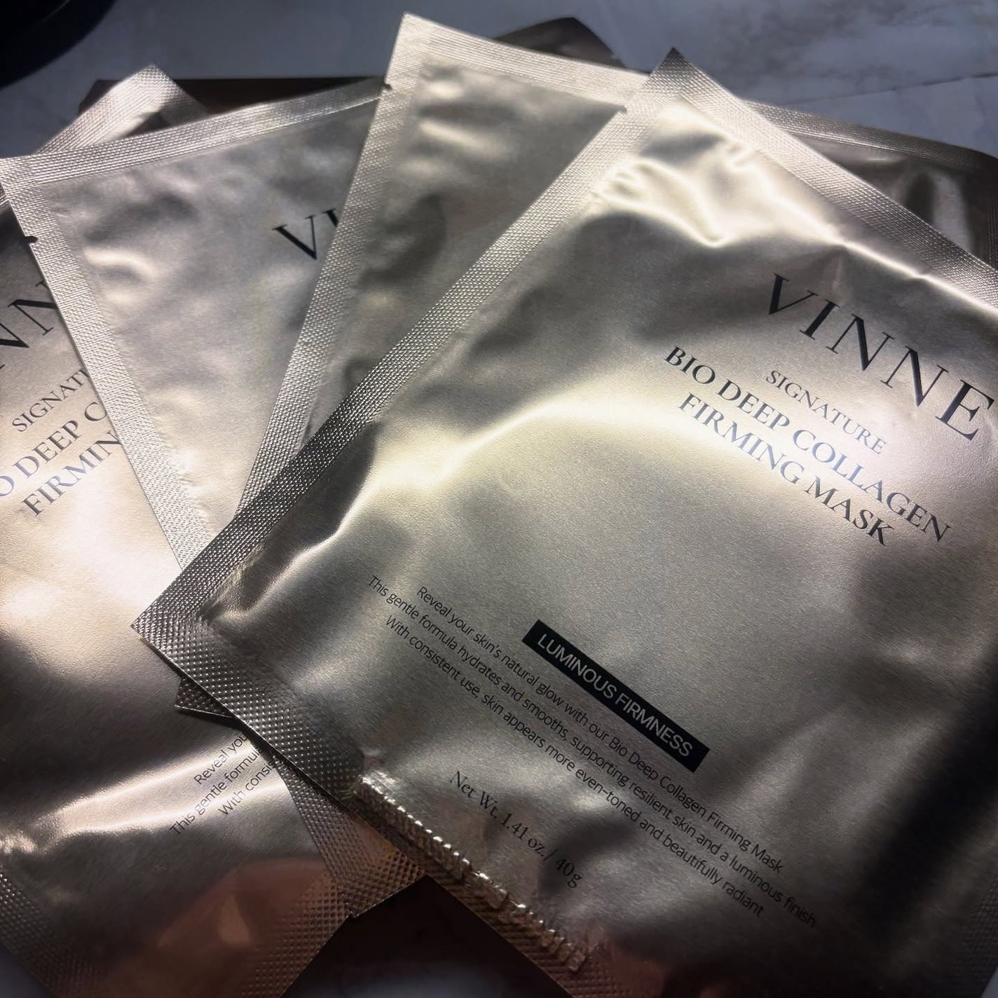 シグニチャーバイオディープコラーゲンファーミングマスク/VINNE /シートマスク・パックを使ったクチコミ(2枚目)