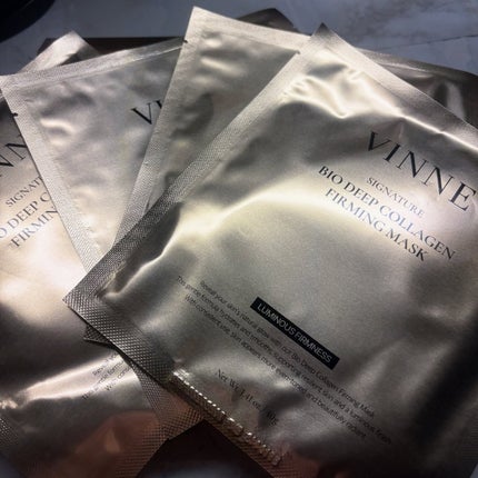 シグニチャーバイオディープコラーゲンファーミングマスク/VINNE /シートマスク・パックを使ったクチコミ(2枚目)