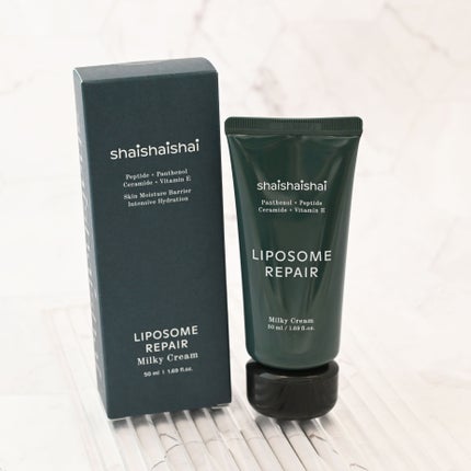 リポソームリペア ミルキークリーム/shaishaishai/フェイスクリームを使ったクチコミ(1枚目)