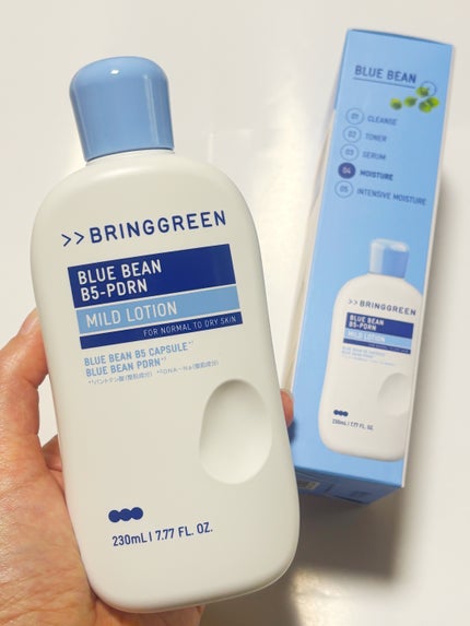 ãã«ãŒããŒã³B5-PDRNâ¢ãã€ã«ãããŒã·ã§ã³/BRING GREEN/乳液ã䜿ã£ãã¯ãã³ãïŒ3æç®ïŒ