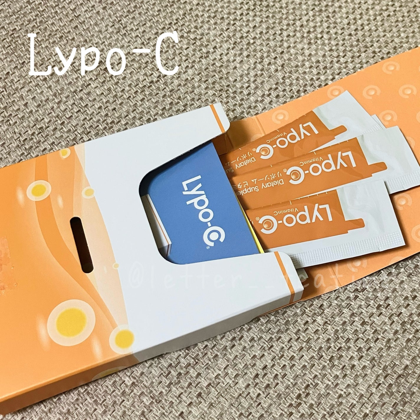 リポカプセルビタミンC/SPIC/美容サプリメントを使ったクチコミ(1枚目)