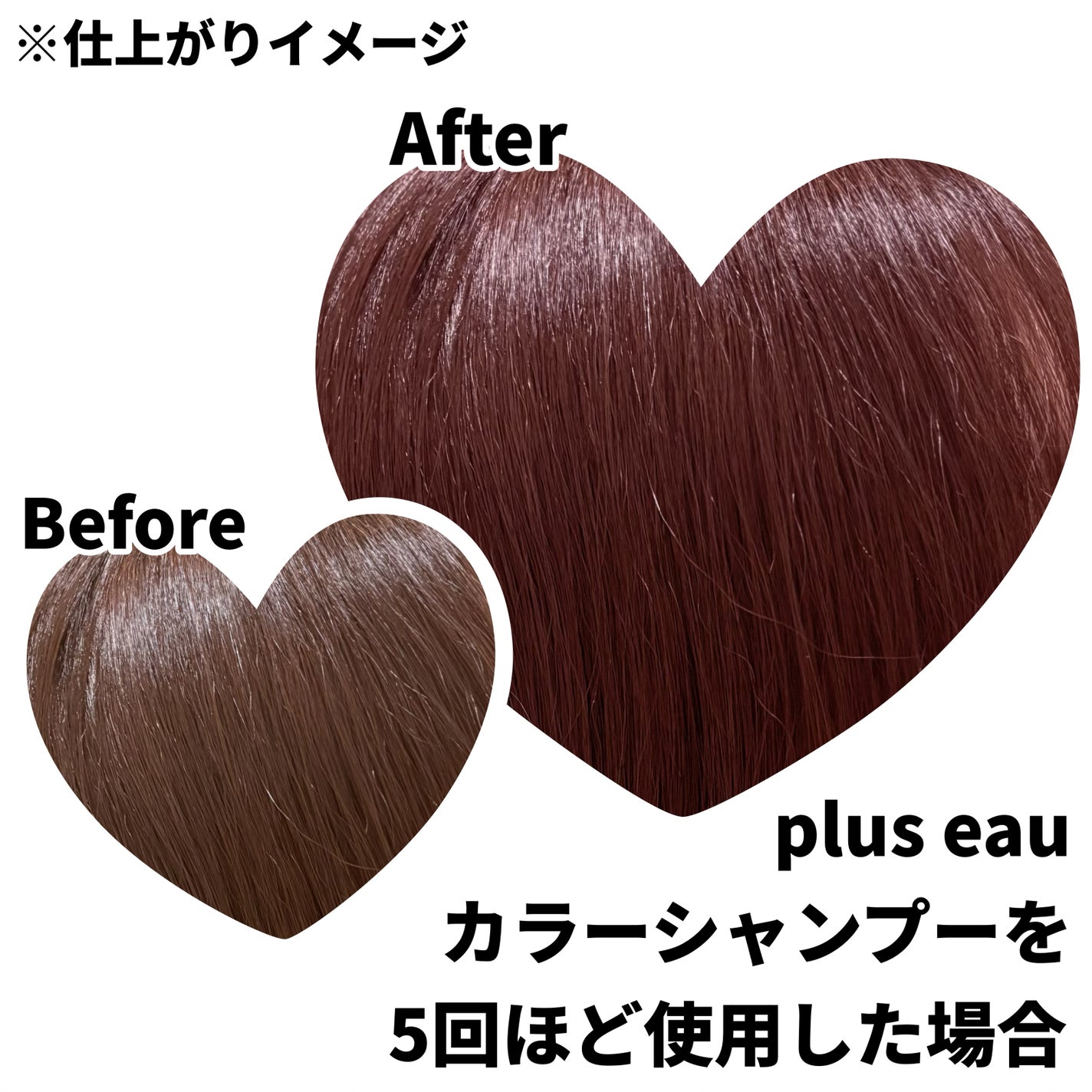 カラーシャンプー/トリートメント for color /plus eau/市販シャンプーを使ったクチコミ(3枚目)