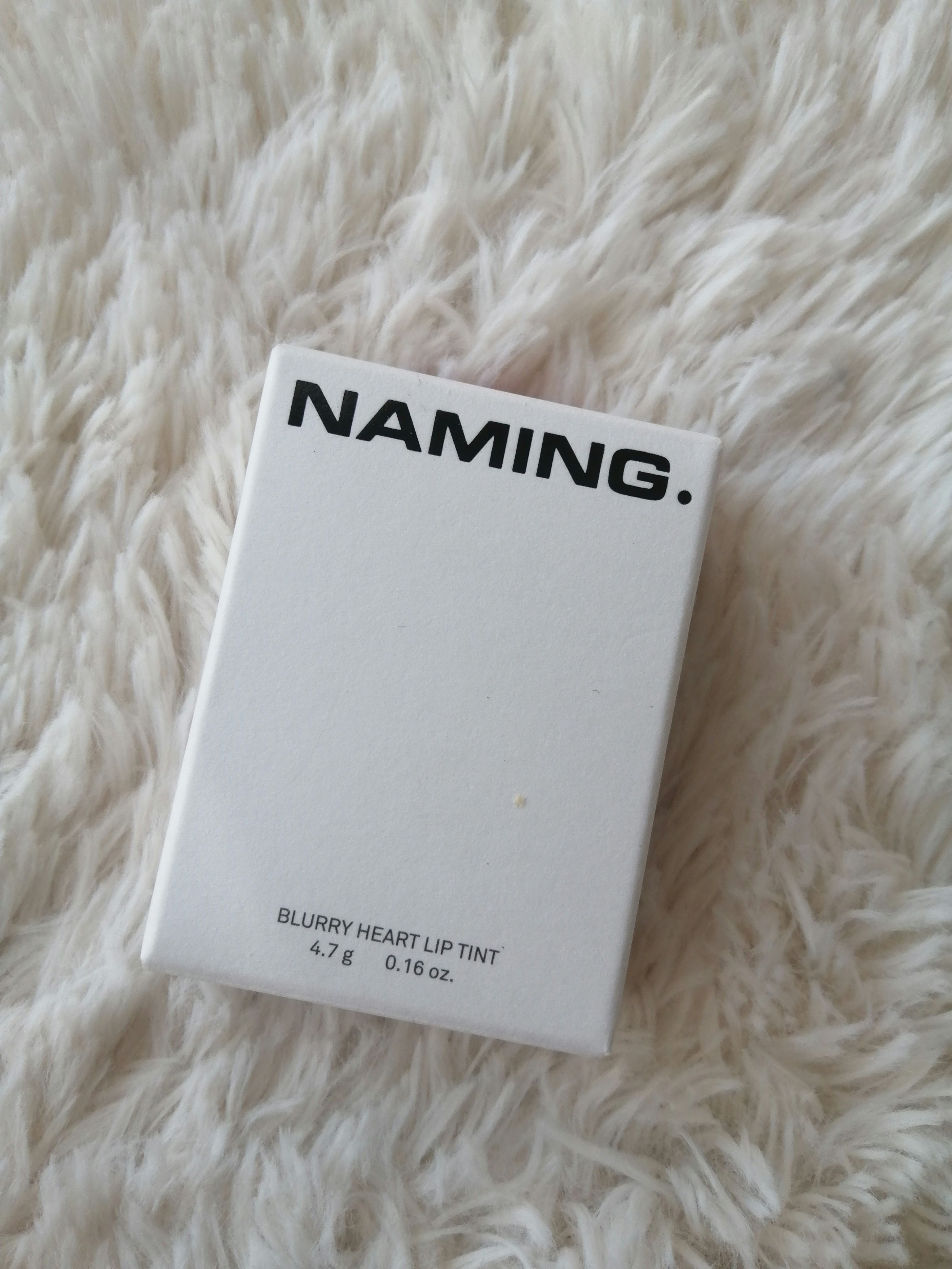 ブラーリーハートリップティント/NAMING./リップティントを使ったクチコミ（1枚目）