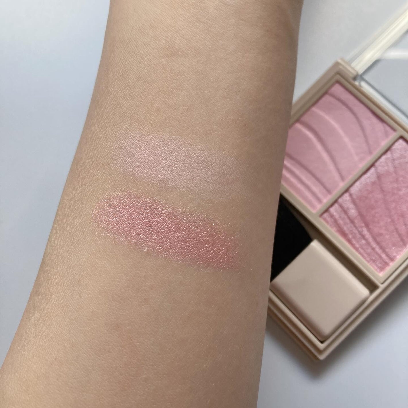 レイヤード フルリ チーク/Visée/パウダーチークを使ったクチコミ(3枚目)