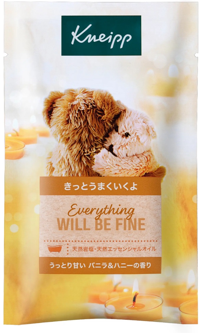 クナイプ バスソルト バニラ＆ハニーの香り/クナイプ/無機塩系入浴剤を使ったクチコミ（1枚目）