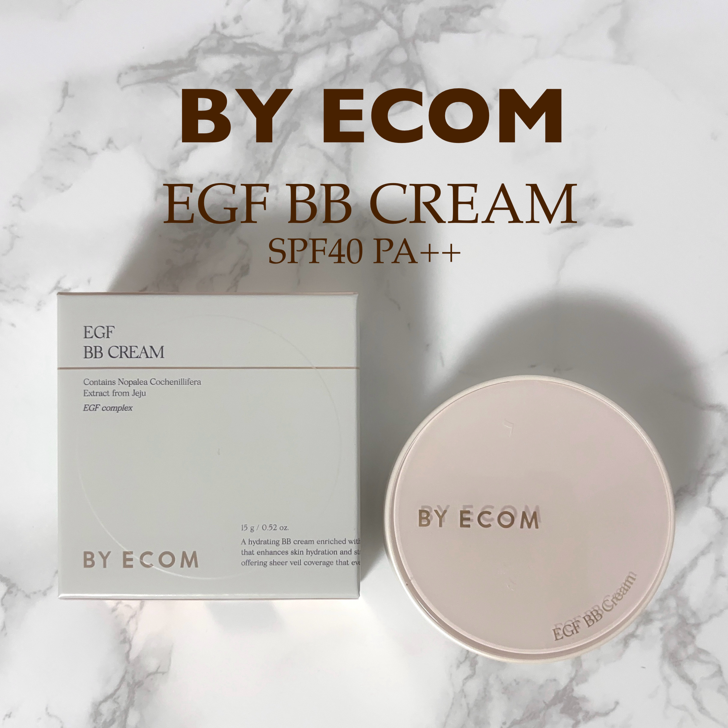 EGF BBクリーム/BY ECOM/BBクリームを使ったクチコミ（1枚目）