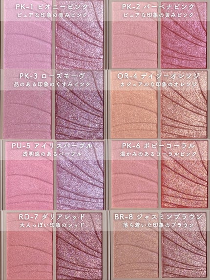 レイヤード フルリ チーク/Visée/パウダーチークを使ったクチコミ(4枚目)