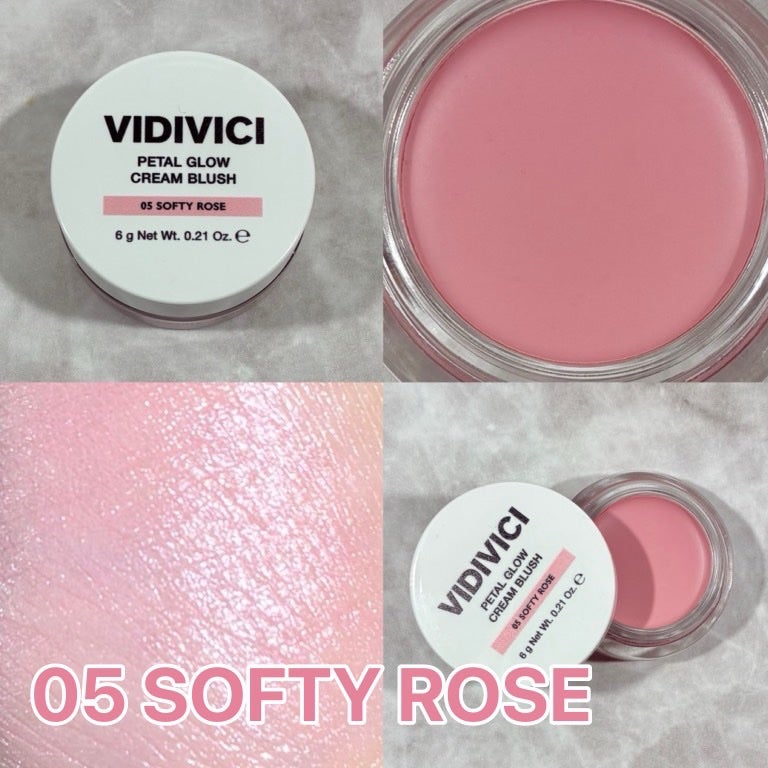 ペタルグロウクリームチーク/VIDIVICI/ジェル・クリームチークを使ったクチコミ(2枚目)