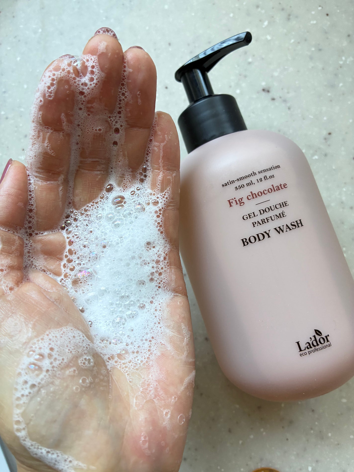 ラドールボディケアセット/La'dor/ボディソープを使ったクチコミ(4枚目)