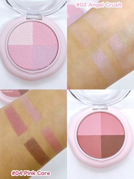 マルチクアッドシャドウ/dasique/パウダーアイシャドウを使ったクチコミ(3枚目)