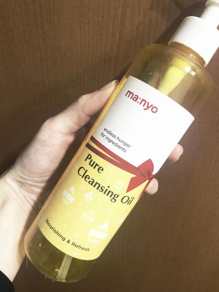 ピュア クレンジング オイル/manyo/オイルクレンジングを使ったクチコミ(1枚目)