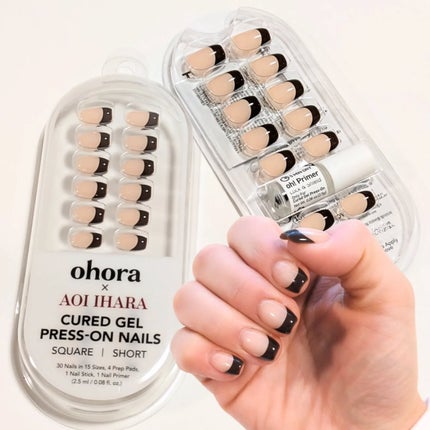 ぽ_ん on LIPS 「ohoraジェルネイルチップ CUREDGELPRESS-ON..」(6枚目)