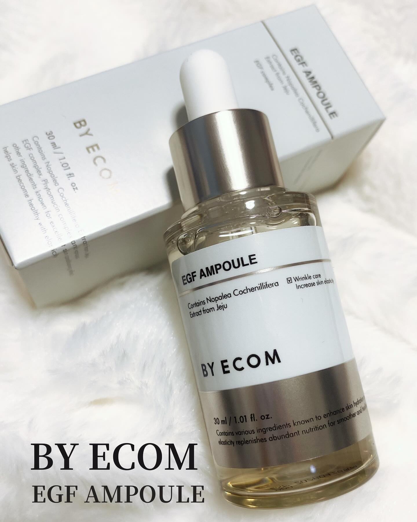 dasiqueの姉妹ブランド！
BY ECOMのアンプルが好きすぎる♡

@byecom_jp 
BY ECOM

EGFアンプル
30ml 
4.200円
（Qoo10公式価格）

こちらは、デイジークの姉妹ブランド
BY ECOMのアン