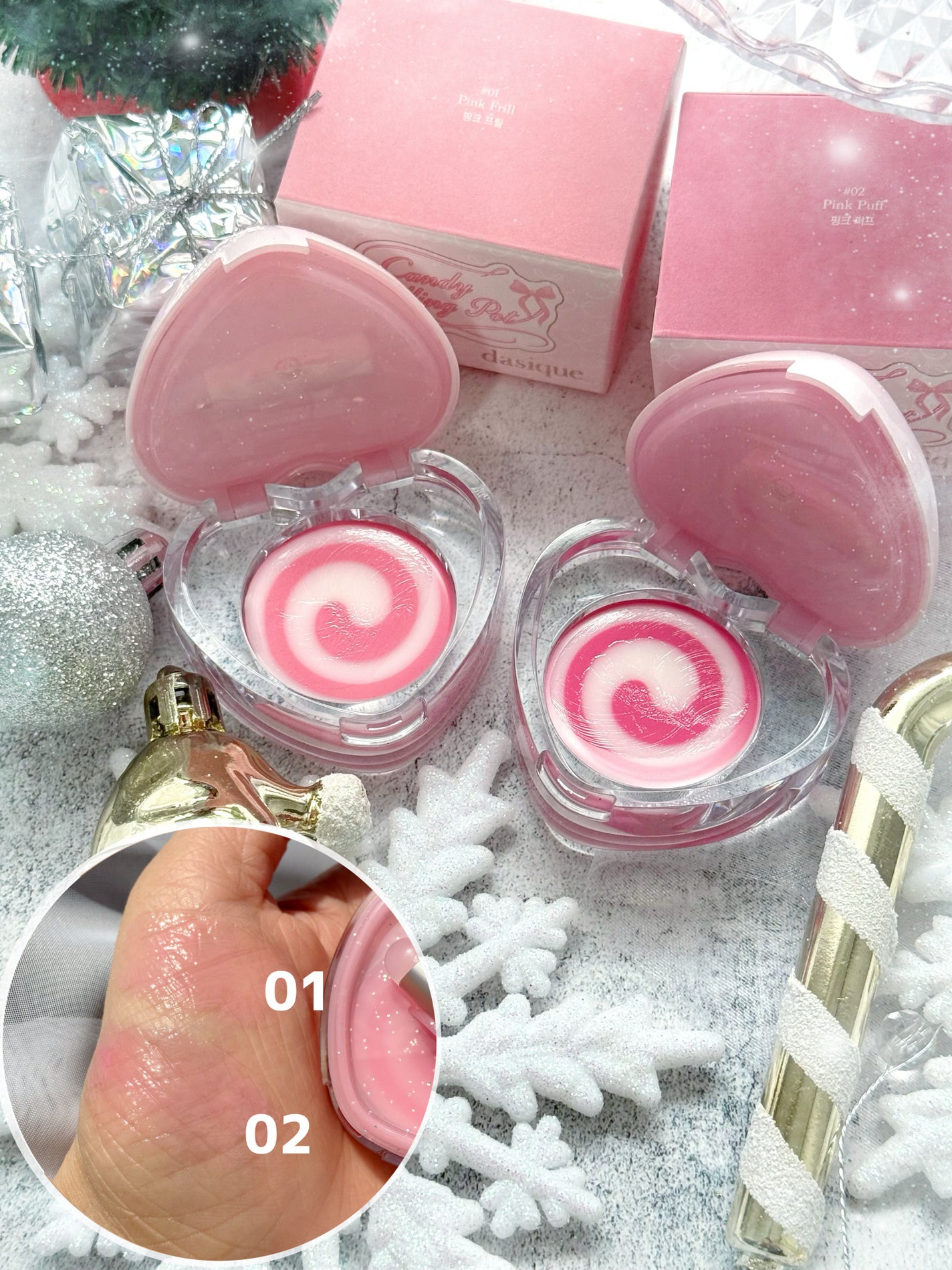 キャンディローリングポット/dasique/リップグロスを使ったクチコミ(3枚目)