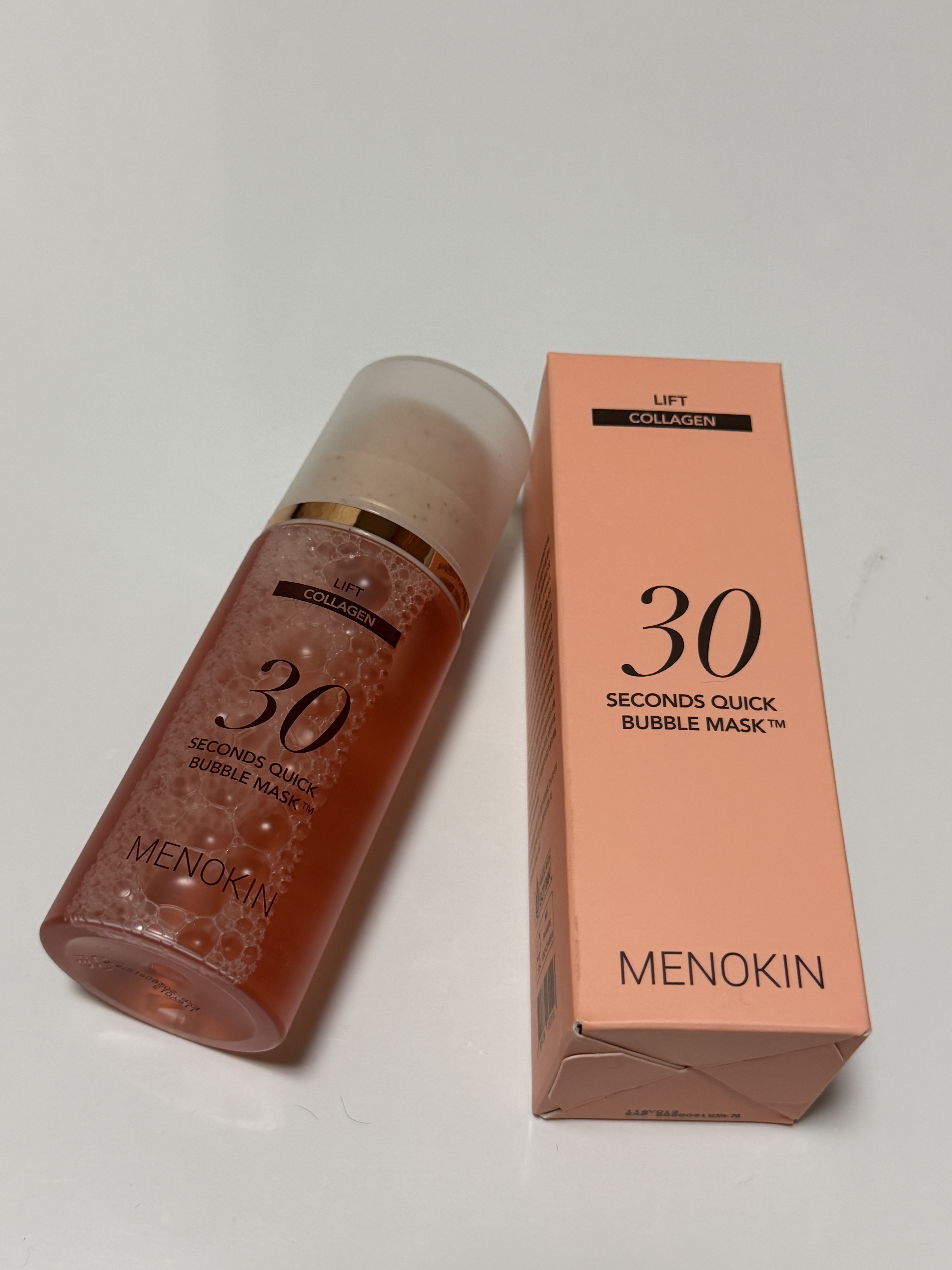 30秒クイックバブルマスク95ml リフト/MENOKIN/シートマスク・パックを使ったクチコミ（1枚目）
