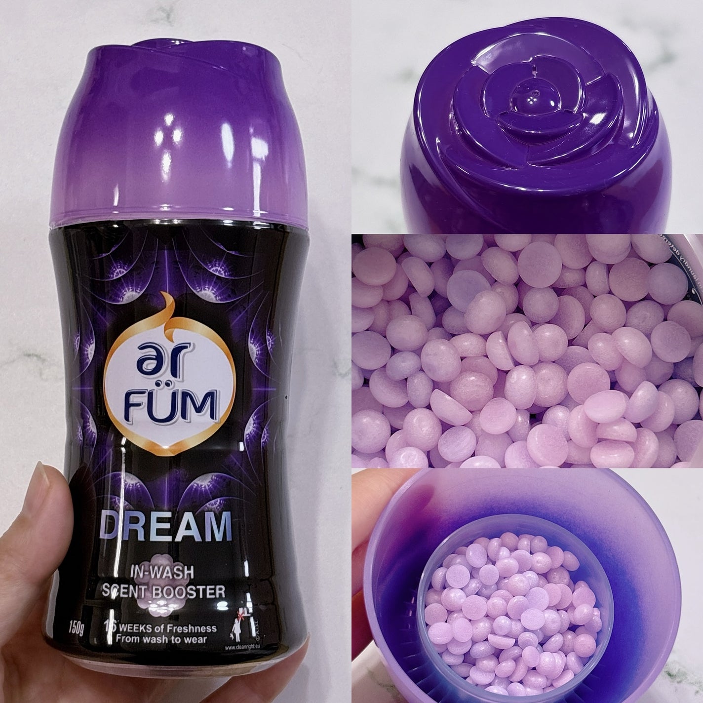 うさこ on LIPS 「いつものお洗濯に🧺/arFÜMBlackLabel香りビーズ・..」(4枚目)