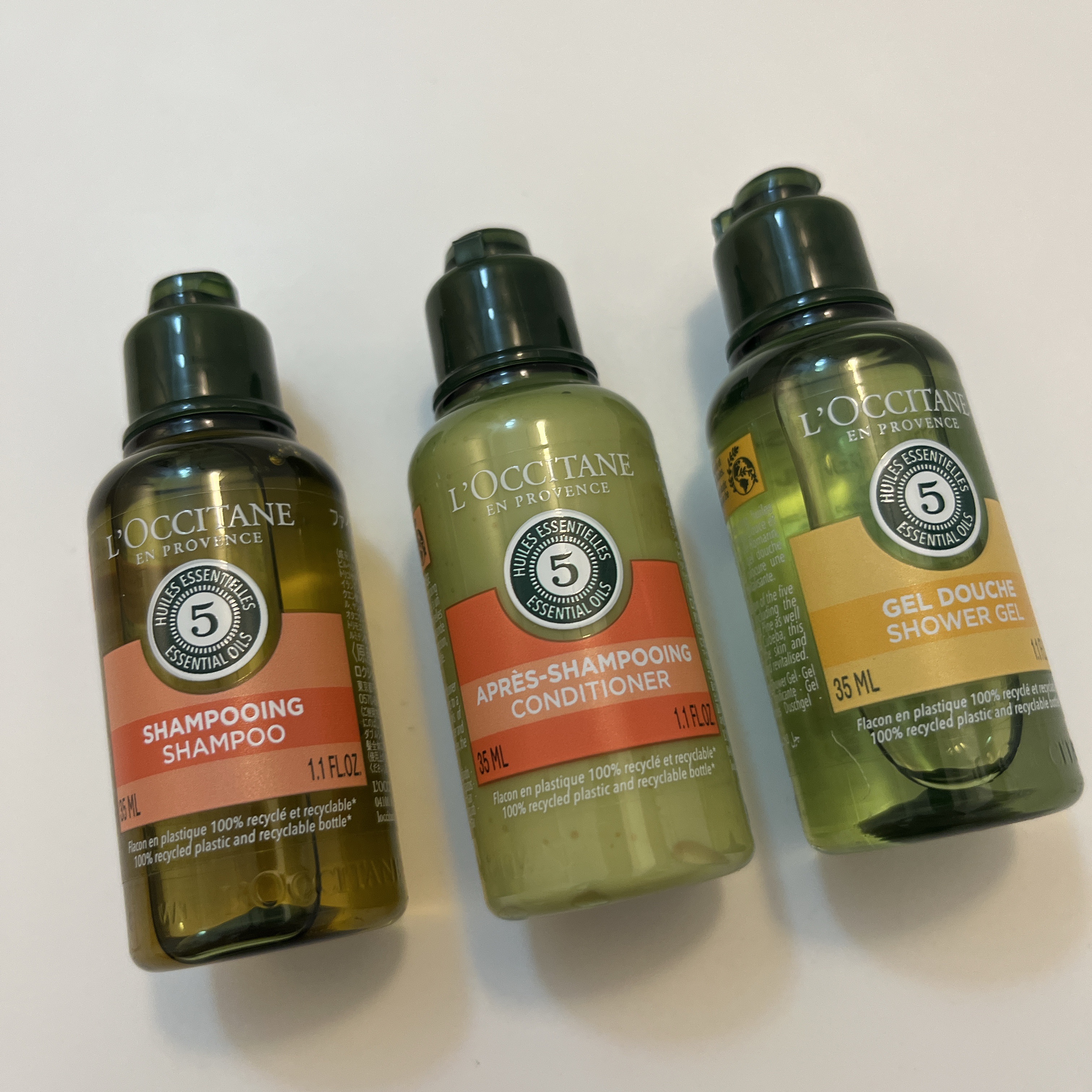 ファイブハーブスRシャンプーc/L'OCCITANE/バスグッズを使ったクチコミ（1枚目）