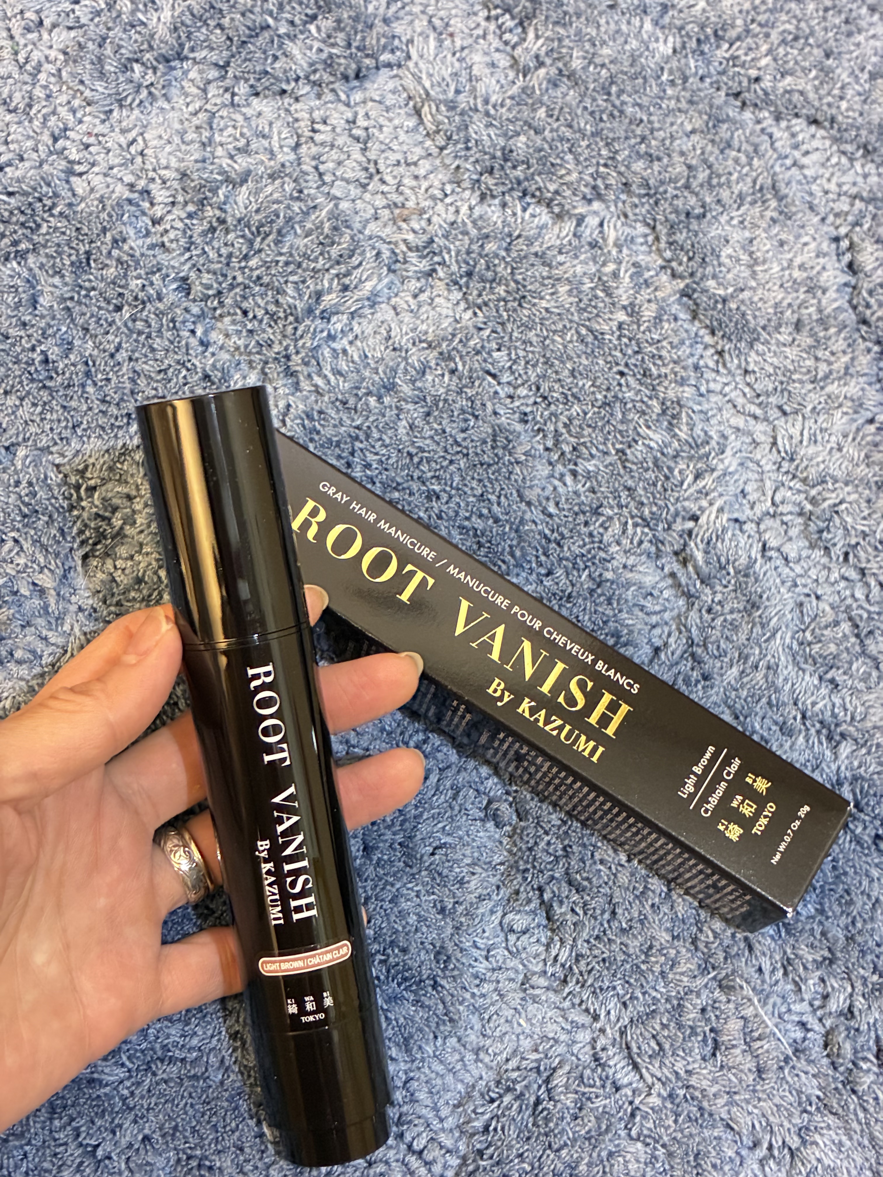 白髪隠しカラーリングブラシ/綺和美/ヘアカラーを使ったクチコミ（3枚目）