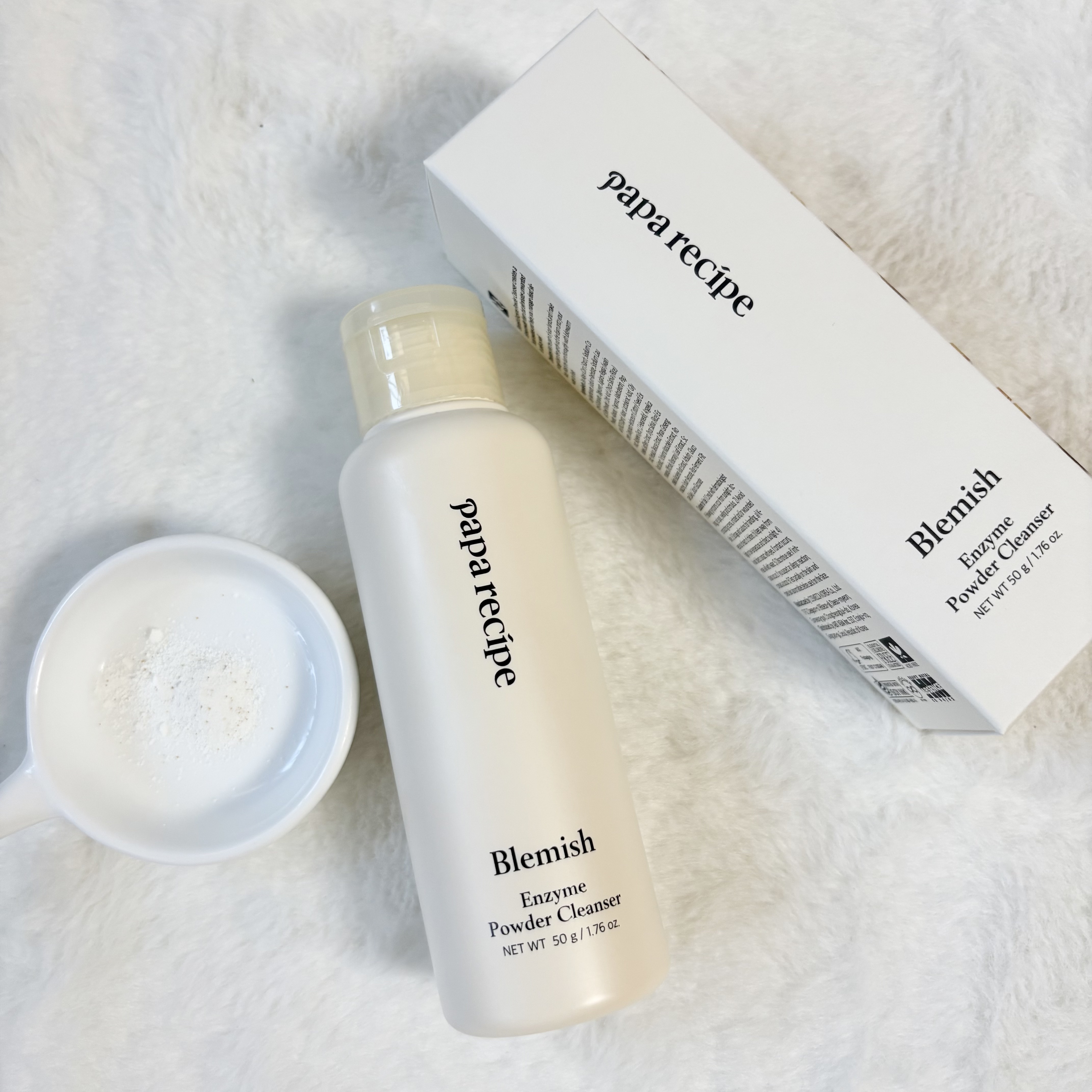 ブレミッシュ 酵素 洗顔パウダー/PAPA RECIPE/洗顔パウダーを使ったクチコミ（2枚目）