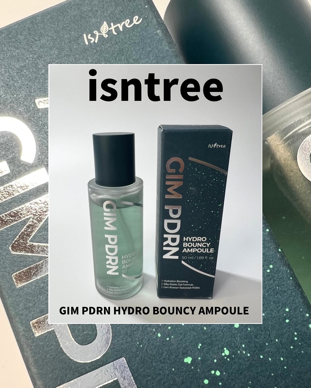 GIM 海苔 PDRN バウンシー美容液/Isntree/美容液を使ったクチコミ(1枚目)