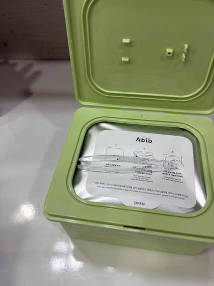 ドクダミシートマスクデイリーピック/Abib /シートマスク・パックを使ったクチコミ(2枚目)