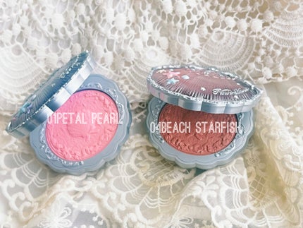 シェルズジュエルコレクション サテンチーク/FlowerKnows/パウダーチークを使ったクチコミ(2枚目)