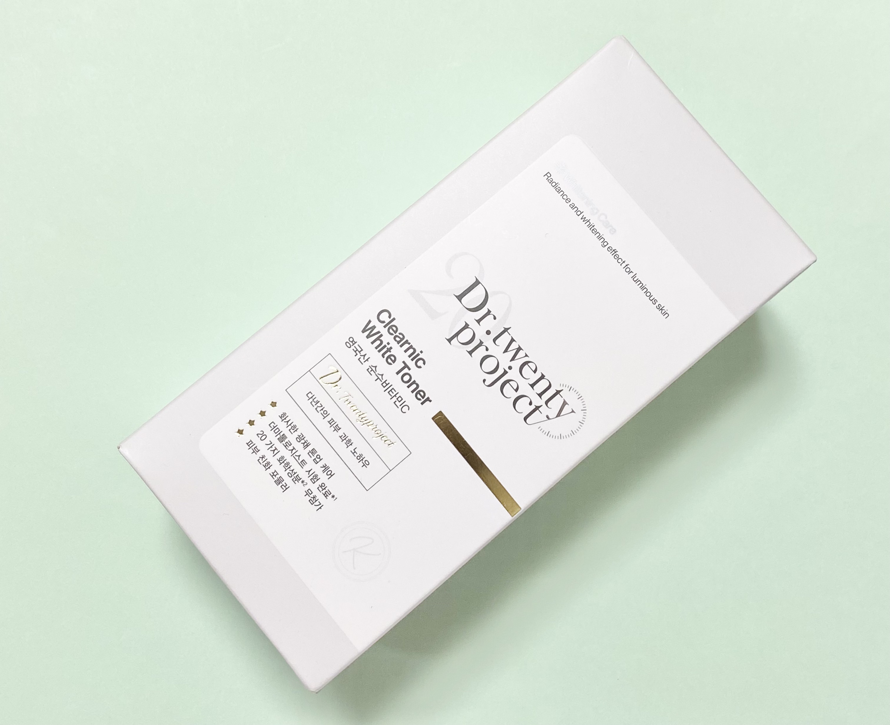 クリアニックホワイトトナー/Dr.Twenty Project/化粧水を使ったクチコミ（1枚目）