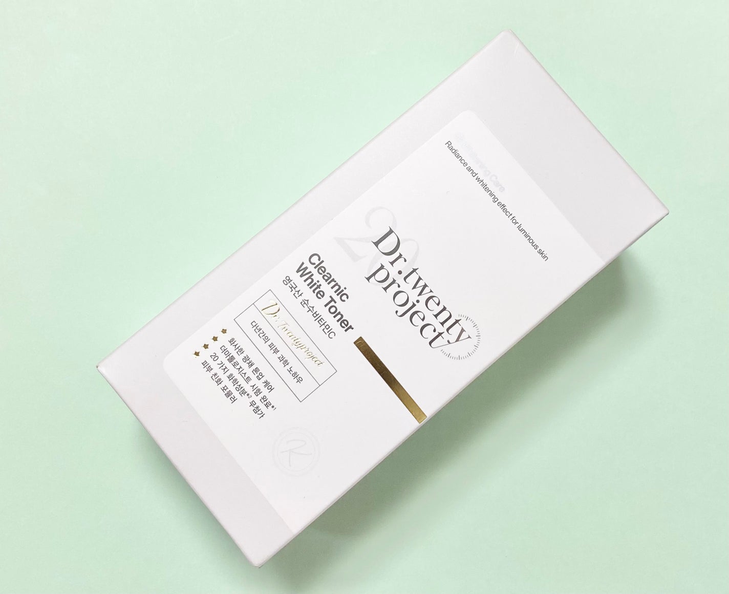 クリアニックホワイトトナー/Dr.Twenty Project/化粧水を使ったクチコミ(1枚目)