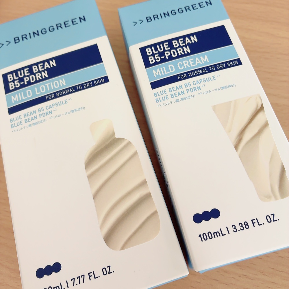 ブルービーンB5-PDRN™マイルドクリーム/BRINGGREEN/フェイスクリームを使ったクチコミ（1枚目）