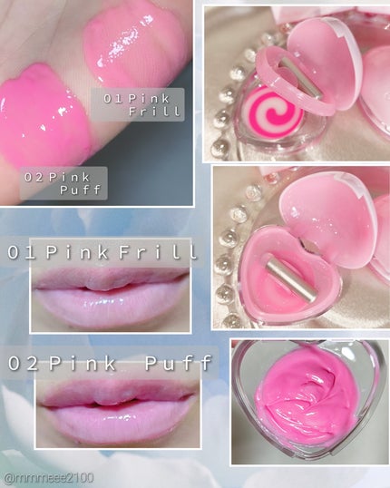 キャンディグロウリップポット/dasique/リップバームを使ったクチコミ(2枚目)