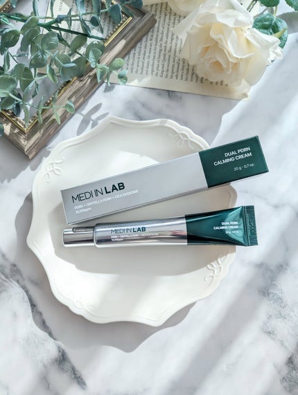 デュアルPDRNカーミングクリーム/MEDI IN LAB/フェイスクリームを使ったクチコミ(1枚目)