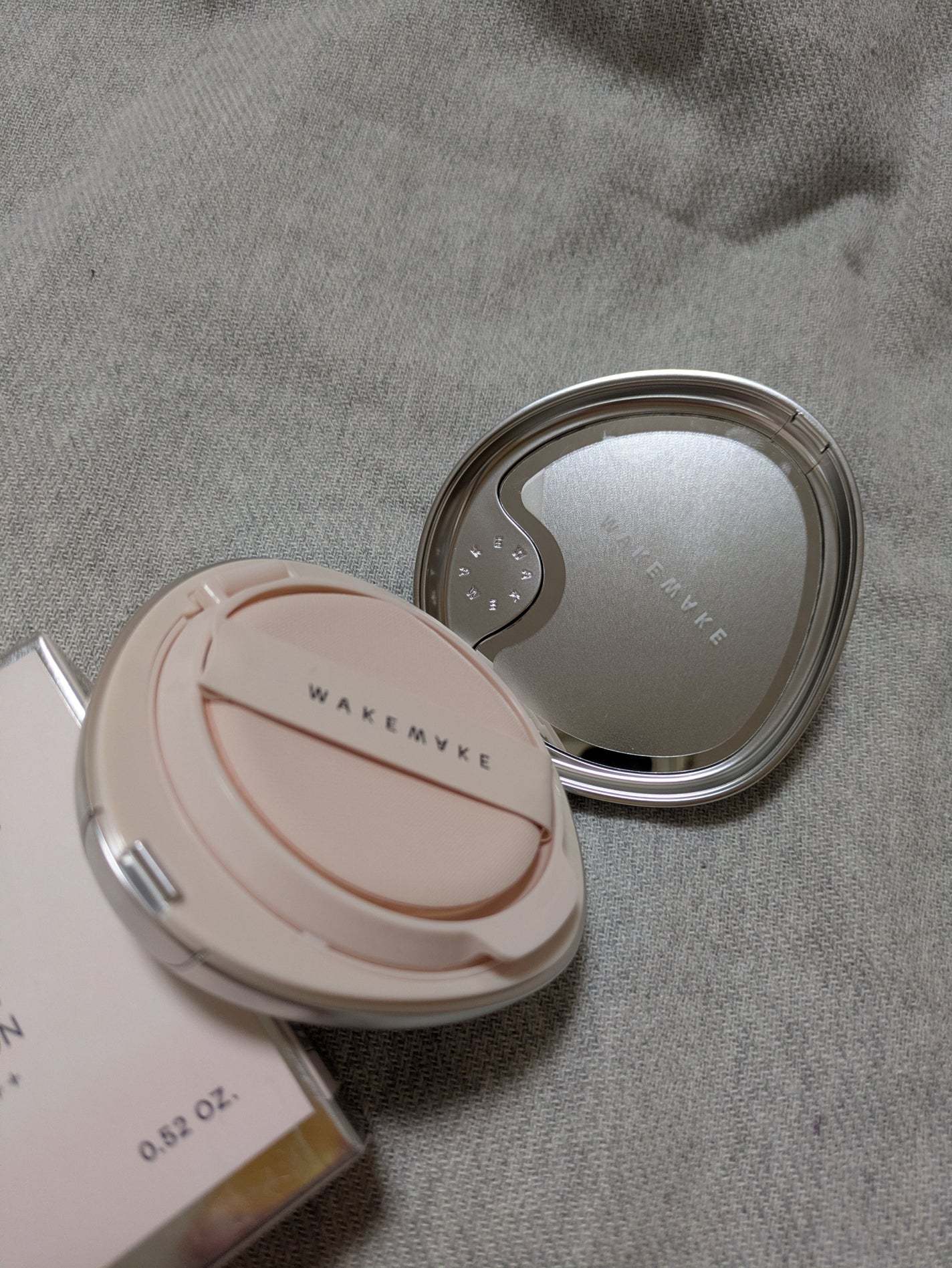 ウォーターベルベットカバークッション/wakemake/クッションファンデーションを使ったクチコミ(3枚目)