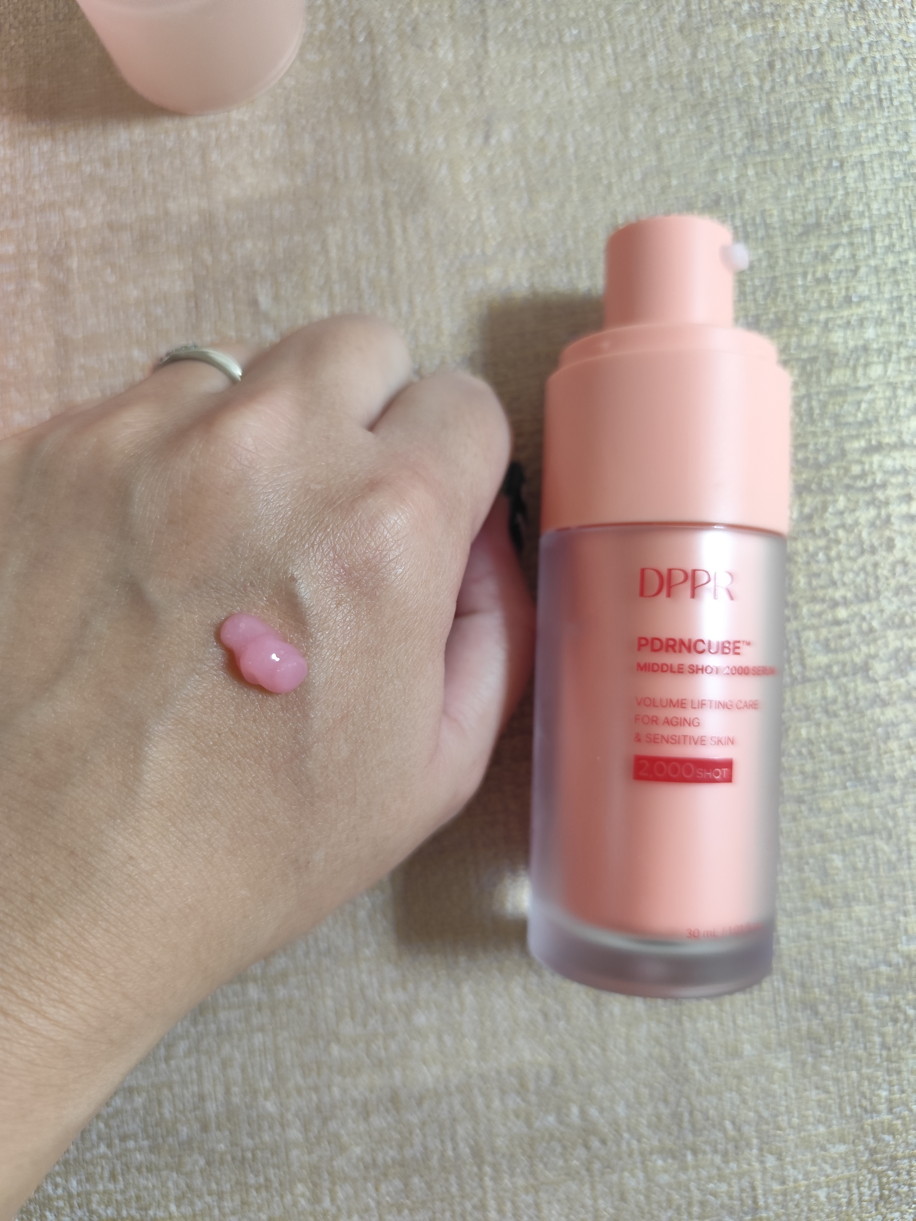 PDRNキューブセラム/DPPR/美容液を使ったクチコミ（2枚目）