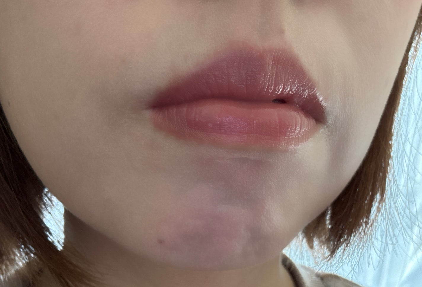 ヘルシーグロウバームスティック/wakemake/口紅を使ったクチコミ(1枚目)