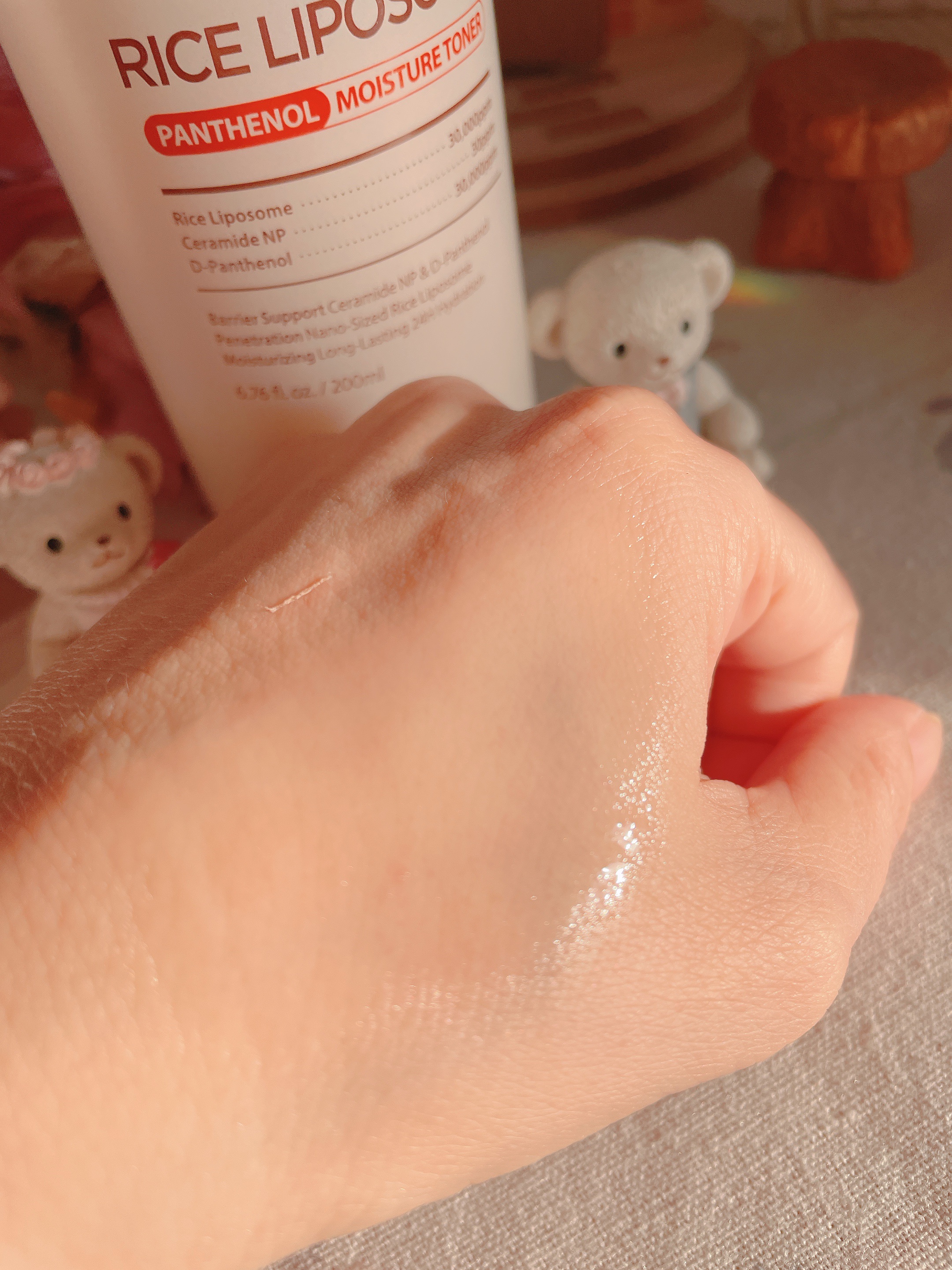ライスリポソームパンテノールモイスチャートナー/make prem/化粧水を使ったクチコミ（2枚目）