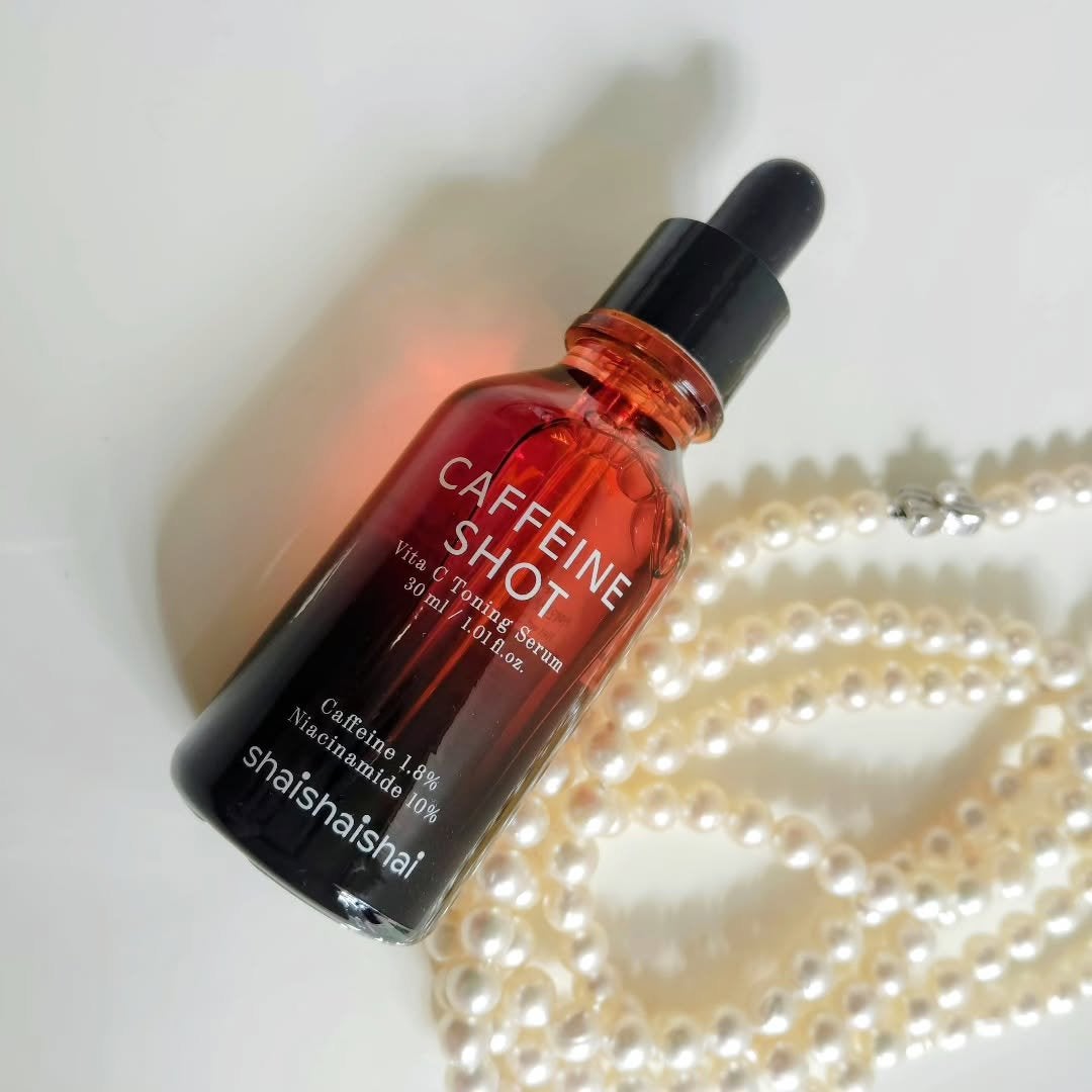 カフェインショット ビタC トーニングセラム/shaishaishai/美容液を使ったクチコミ(6枚目)