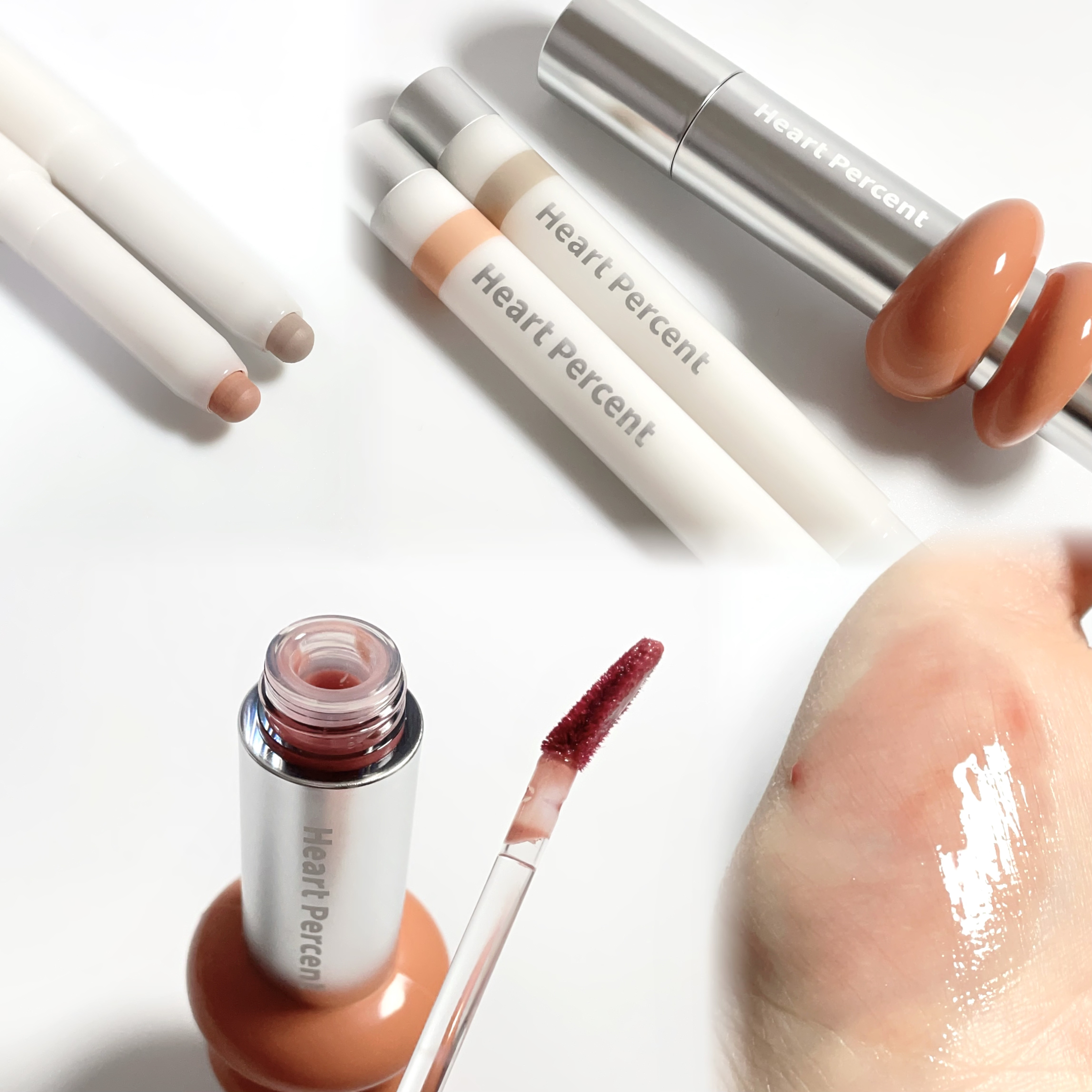 ライン プルーフ リップペンシル 06 ミュートピーチ /Heart Percent/リップライナーを使ったクチコミ（3枚目）