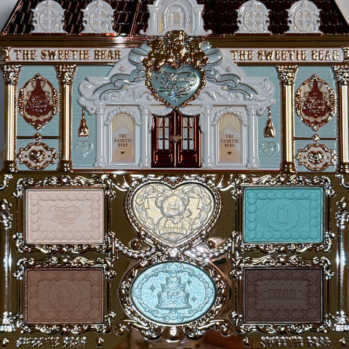 スウィーティーベア コレクション アイシャドウパレット/FlowerKnows/アイシャドウパレットを使ったクチコミ(9枚目)